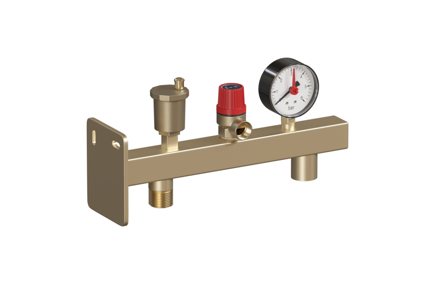 Группа безопасности расширительного бака 3/4'' 3 бар (до 50кВт) Sibio